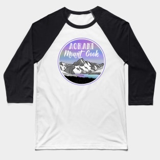 Aoraki Mount cook Baseball T-Shirt